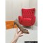 Louis Vuitton Stiletto Heel Pumps in Monogram Canvas Brown with Bow Knot