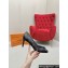 Louis Vuitton Stiletto Heel Pumps in Monogram Canvas Black with Bow Knot
