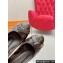 Louis Vuitton Stiletto Heel Pumps in Monogram Canvas Coffee with Bow Knot