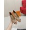 Louis Vuitton Stiletto Heel Pumps in Patent Leather Nude with Bow Knot