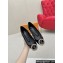 Louis Vuitton Patent Leather Madeleine Flat Ballerinas Black with Crystal LV Circle