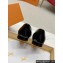 Louis Vuitton Patent Leather Madeleine Flat Ballerinas Black with Crystal LV Circle