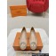 Louis Vuitton Patent Leather Madeleine Flat Ballerinas Nude with Crystal LV Circle