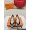 Louis Vuitton Patent Leather Madeleine Flat Ballerinas Burgundy with Crystal LV Circle