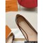 Louis Vuitton Patent Leather Madeleine Flat Ballerinas Burgundy with Crystal LV Circle