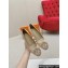Louis Vuitton Patent Leather Madeleine Pumps Nude with Crystal LV Circle