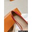 Louis Vuitton Patent Leather Madeleine Pumps Red with Crystal LV Circle