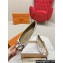 Louis Vuitton Monogram Canvas Madeleine Flat Ballerinas White with Dauphine LV Initials