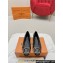 Louis Vuitton Monogram Canvas Madeleine Flat Ballerinas Black with Dauphine LV Initials