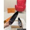 Louis Vuitton Patent Leather Madeleine Flat Ballerinas Blue with Dauphine LV Initials
