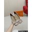 Louis Vuitton Patent Leather Madeleine Flat Ballerinas White with Dauphine LV Initials