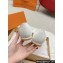Louis Vuitton Patent Leather Madeleine Flat Ballerinas White with Dauphine LV Initials