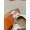 Louis Vuitton Patent Leather Madeleine Flat Ballerinas White with Dauphine LV Initials