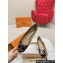 Louis Vuitton Patent Leather Madeleine Flat Ballerinas Burgundy with Dauphine LV Initials