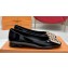 Louis Vuitton Patent Leather Madeleine Flat Ballerinas Black with Dauphine LV Initials
