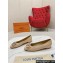 Louis Vuitton Patent Leather Madeleine Flat Ballerinas Nude with Dauphine LV Initials