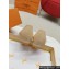Louis Vuitton Patent Leather Madeleine Flat Ballerinas Nude with Dauphine LV Initials