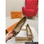 Louis Vuitton Monogram Canvas Madeleine Pumps Brown with Dauphine LV Initials