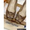 Louis Vuitton Monogram Canvas Madeleine Pumps Brown with Dauphine LV Initials