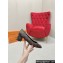 Louis Vuitton Monogram Canvas Madeleine Pumps Coffee with Dauphine LV Initials