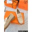 Hermes Faubourg loafer in suede goatskin beige argile with signature "H" detail 2024