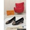 Louis Vuitton Monogram Canvas Madeleine Pumps Black with Dauphine LV Initials