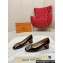 Louis Vuitton Patent Leather Madeleine Pumps Burgundy with Dauphine LV Initials