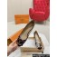 Louis Vuitton Patent Leather Madeleine Pumps Burgundy with Dauphine LV Initials