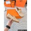 Hermes Faubourg loafer in suede goatskin beige argile with signature "H" detail 2024
