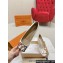 Louis Vuitton Patent Leather Madeleine Pumps White with Dauphine LV Initials