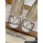 Louis Vuitton Patent Leather Madeleine Pumps White with Dauphine LV Initials