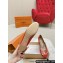 Louis Vuitton Patent Leather Madeleine Pumps Red with Dauphine LV Initials