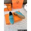 Hermes Faubourg loafer in suede goatskin bleu pinède with signature "H" detail 2024
