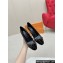 Louis Vuitton Monogram Canvas Black and Patent Leather Stiletto Heel Pumps with Bow