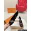 Louis Vuitton Monogram Canvas Coffee and Patent Leather Stiletto Heel Pumps with Bow