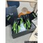 Balmain Unicorn high-top trainers Men's Sneakers in mesh and leather Black/Green 2024