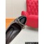 Louis Vuitton Monogram Canvas Coffee and Black Patent Leather Stiletto Heel Pumps with Bow