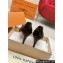 Louis Vuitton Monogram Canvas Coffee and Black Patent Leather Stiletto Heel Pumps with Bow