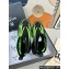 Balmain Unicorn high-top trainers Men's Sneakers in mesh and leather Black/Green 2024