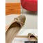 Louis Vuitton Patent Leather Nude and Monogram Canvas Stiletto Heel Pumps with Bow