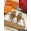 Louis Vuitton Patent Leather Nude and Monogram Canvas Stiletto Heel Pumps with Bow