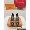 Louis Vuitton Patent Leather Gray and Monogram Canvas Stiletto Heel Pumps with Bow