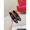 Louis Vuitton Patent Leather Coffee and Monogram Canvas Stiletto Heel Pumps with Bow