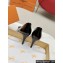 Louis Vuitton Patent Leather Black and Monogram Canvas Stiletto Heel Pumps with Bow