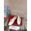 Roger Vivier Heel 5.5cm Viv' Rangers Strass Buckle Loafers in Patent Leather White 2024