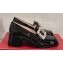 Roger Vivier Heel 5.5cm Viv' Rangers Strass Buckle Loafers in Patent Leather Black 2024