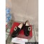 Roger Vivier Heel 5.5cm Viv' Rangers Strass Buckle Loafers in Patent Leather Black 2024