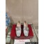 Roger Vivier Heel 5.5cm Viv' Rangers Metal Buckle Loafers in Leather Silver 2024