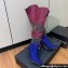 Giuseppe Zanotti Heel 9.5cm Gz Gala Caleido Knee High Boots Multicoloured Rhinestones Embroidery Pink/Blue 2024