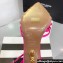 Aquazzura Heel 10.5cm Crystal Margarita Pumps Satin Fuchsia 2024